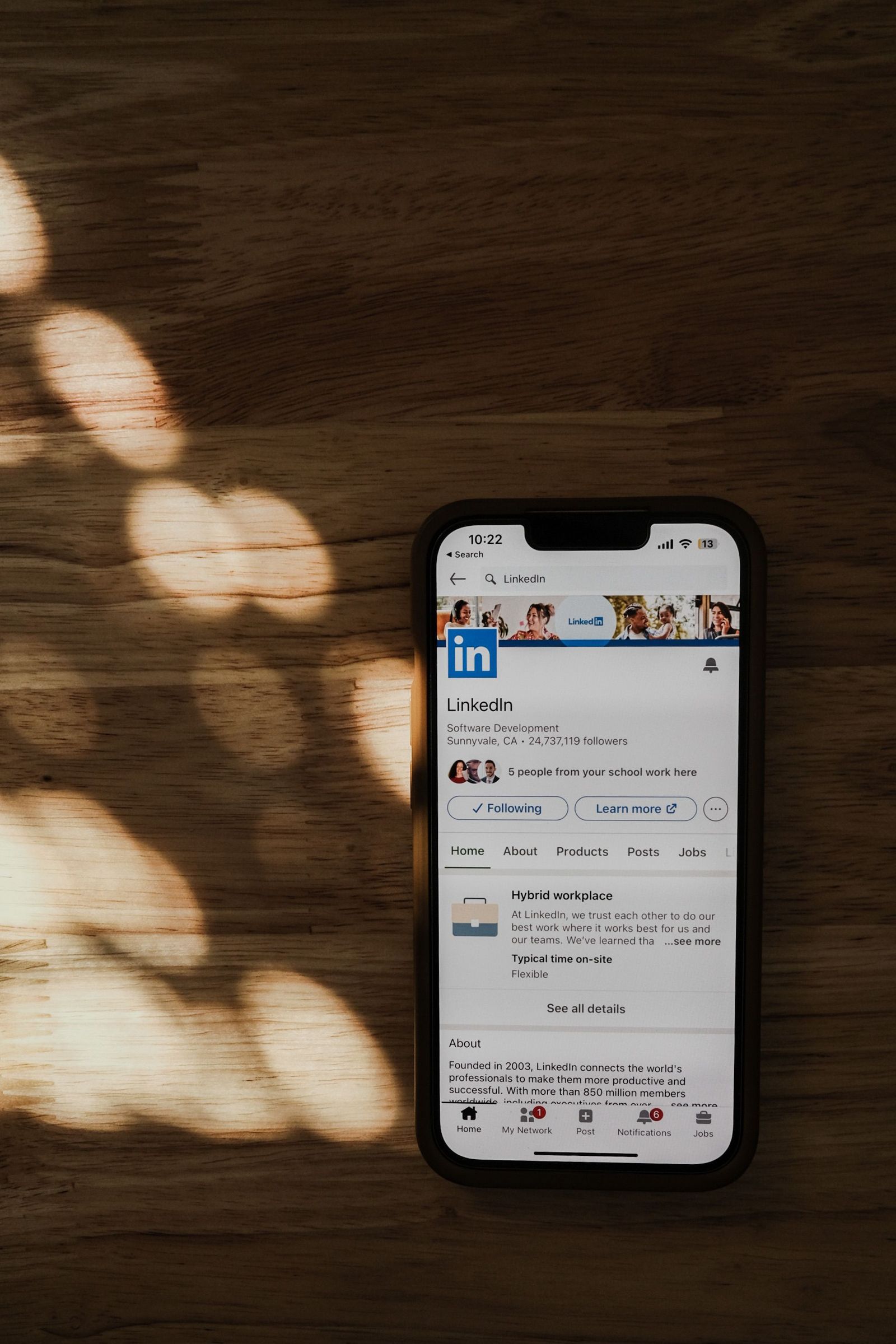LinkedIn profile optimization